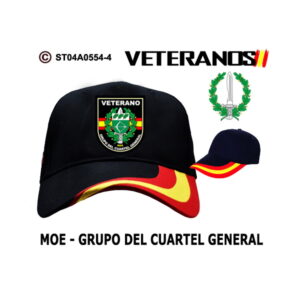 Gorra Veterano Grupo del Cuartel General MOE - Boina Verde