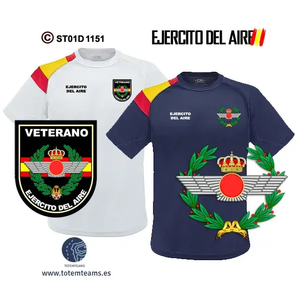 Camiseta Ejercito del Aíre