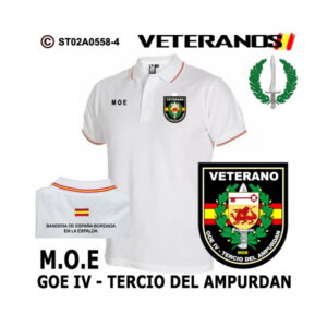 Polo Veterano MOE-GOE IV Tercio del Ampurdán- Boina Verde