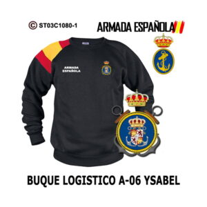 Sudadera-bandera Buque Ysabel A-06 – Armada Española