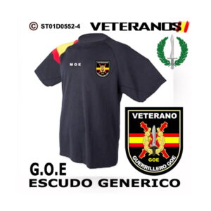 Camiseta Veterano Guerrillero GOE – Boina Verde