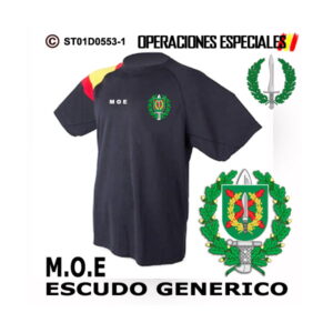 Camiseta MOE – Mando de Operaciones Especiales – Boina Verde