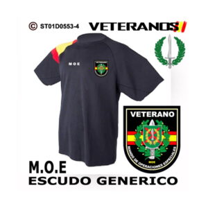 Camiseta Veterano MOE – Mando de Operaciones Especiales – Boina Verde