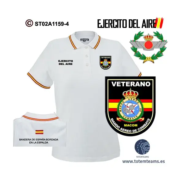 Polo MACOM Mando Aéreo de Combate – Ejercito del Aire - Imagen 4