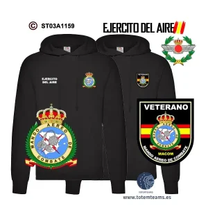 Sudadera-capucha MACOM Mando Aéreo de Combate – Ejercito del Aire