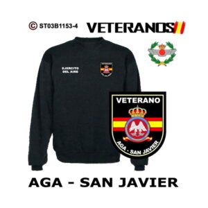 Sudadera-clásica Veterano AGA San Javier – Ejercito del Aire