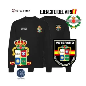 Sudadera-clásica Agrupación del Cuartel General – Ejercito del Aire