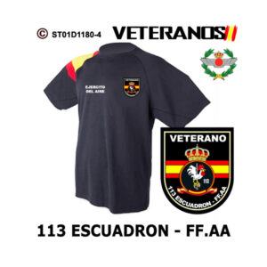 Camiseta Veterano Escuadrón 113 – Ejercito del Aire