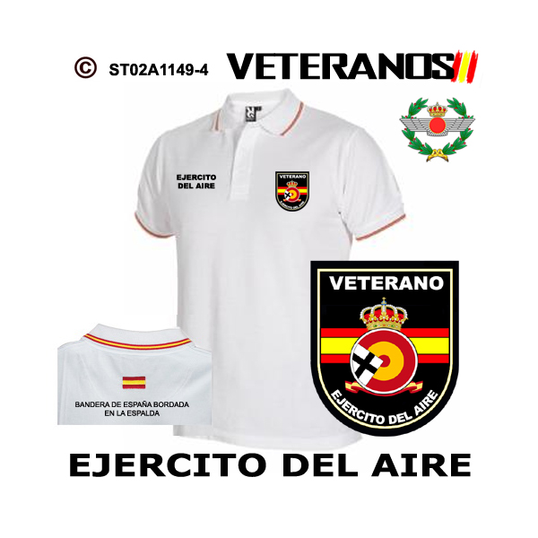 Polo Veterano Escarapela del Ejercito del Aire
