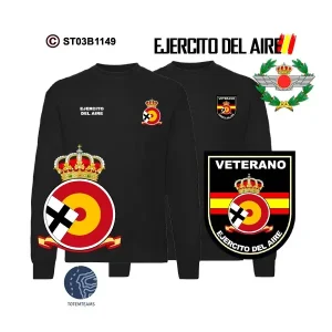 Sudadera-clásica Escarapela del Ejercito del Aire