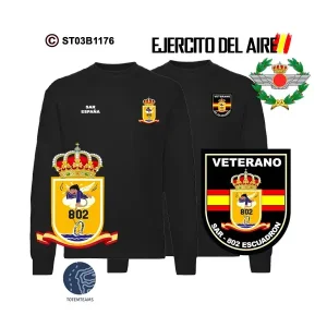 Sudadera-clásica 802 Escuadrón SAR – Ejercito del Aire
