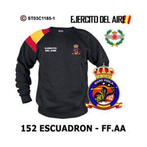 Sudadera-bandera Escuadrón 152 – Ejercito del Aire