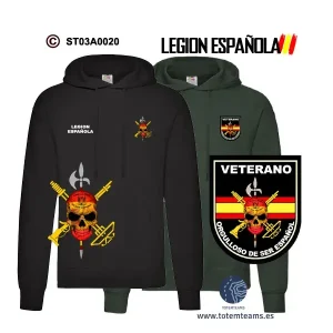 Sudadera-capucha Orgullo de Ser Español – Legión Española