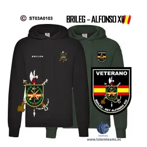 Sudadera-capucha BRILEG – Rey Alfonso XIII