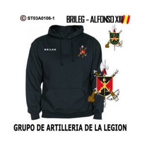 Sudadera-capucha Grupo de Artillería de la Legión - BRILEG