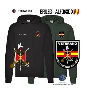 Sudadera-capucha Grupo de Artillería de la Legión - BRILEG