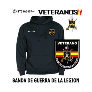 Sudadera-capucha Banda de Guerra de la Legión - BRILEG