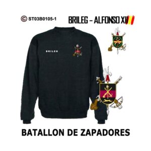 Sudadera-clásica Batallón de Zapadores - BRILEG
