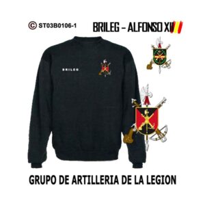 Sudadera-clásica Grupo de Artillería de la Legión - BRILEG