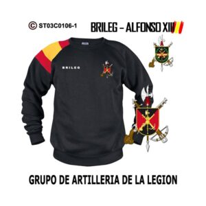 Sudadera-bandera Grupo de Artillería de la Legión - BRILEG