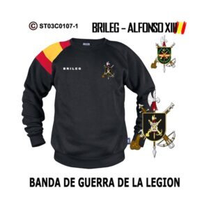 Sudadera-bandera Banda de Guerra de la Legión - BRILEG