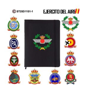 Bloc de Notas Ejército del Aire (Elige tu escudo)