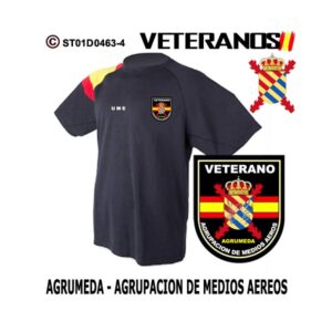 Camiseta Veterano AGRUMEDA Agrupación de Medios Aéreos UME