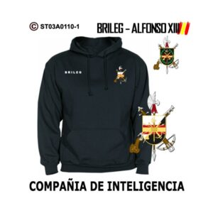 Sudadera-capucha Compañía de Inteligencia BRILEG