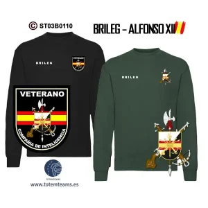 Sudadera-clásica Compañía de Inteligencia BRILEG