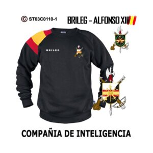 Sudadera-bandera Compañía de Inteligencia BRILEG