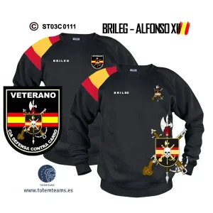 Sudadera-bandera Compañía Defensa Contra Carro BRILEG