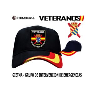 Gorra Veterano GIETMA - Grupo de Intervención de Emergencias UME