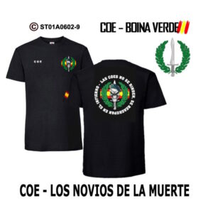 Camiseta-ES COE Los Novios de la Muerte – Boina Verde