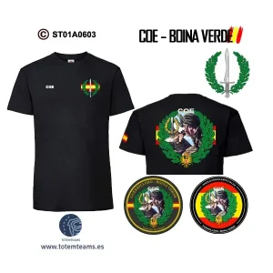 Camiseta-ES1 COE Compañías Operaciones Especiales – Boina Verde