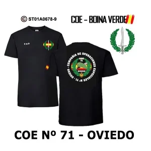 Camiseta-ES COE 71 - Oviedo – Boina Verde - Imagen 2