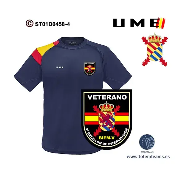 Camiseta BIEM V Batallón Intervención de Emergencias UME - Imagen 5