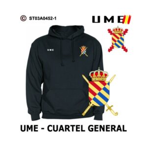 Sudadera-capucha CGUME Cuartel General UME