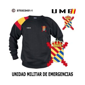 Sudadera-bandera UME - Unidad Militar de Emergencias