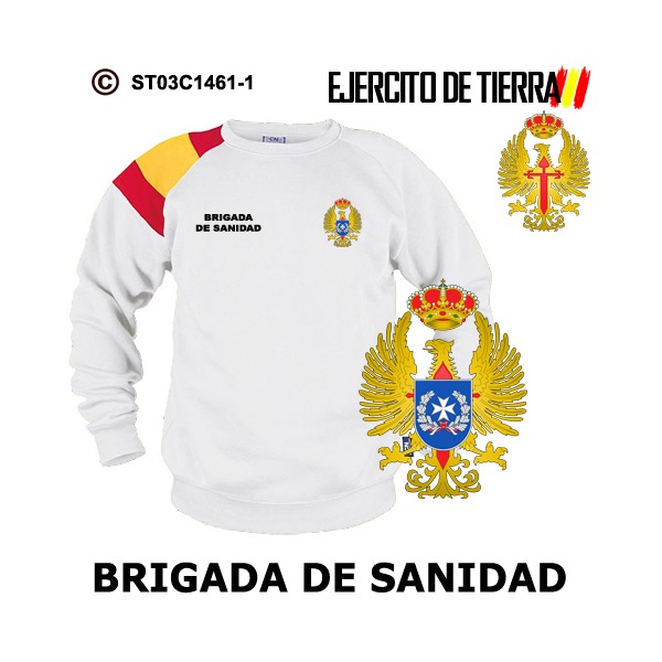 Sudadera-bandera Brigada de Sanidad - Imagen 5