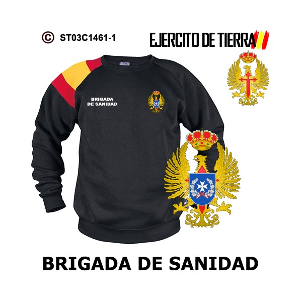 Sudadera-bandera Brigada de Sanidad