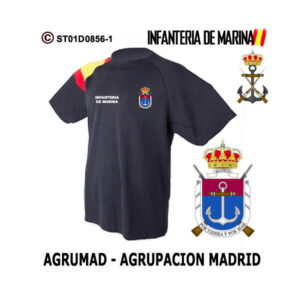 Camiseta AGRUMAD Agrupación de Infantería de Marina de Madrid
