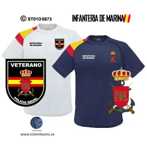 Camiseta Policía Naval Infantería de Marina