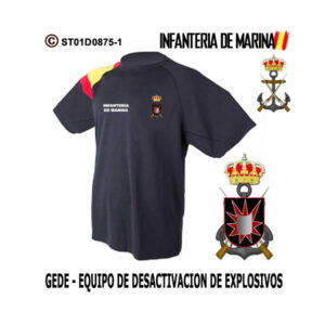 Camiseta GEDE Equipo de Desactivación de Explosivos – Infantería de Marina