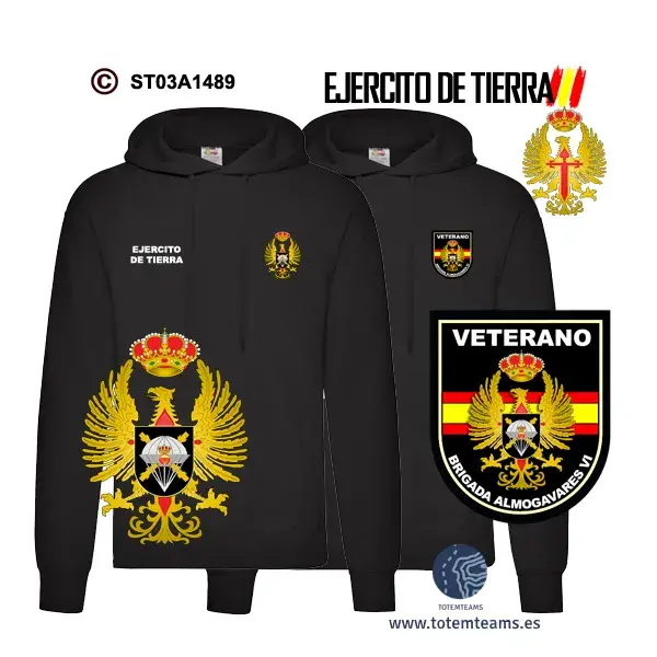 Sudadera-capucha Brigada Almogávares VI