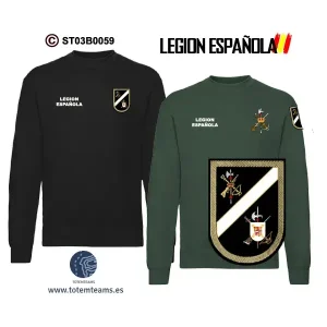 Sudadera-clásica 70 Juan de Austria 3º Tercio – Legión Española