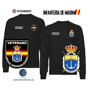 Sudadera-clásica AGRUCAN Infantería de Marina de Canarias