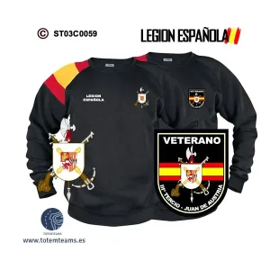 Sudadera-bandera IIIº Tercio Juan de Austria – Legión Española