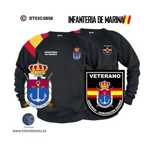 Sudadera-bandera AGRUMAD Agrupación de Infantería de Marina de Madrid