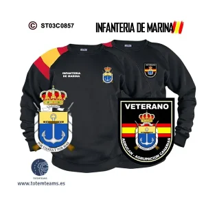 Sudadera-bandera AGRUCAN Infantería de Marina de Canarias