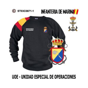 Sudadera-bandera UOE Unidad Especial de Operaciones – Infantería de Marina